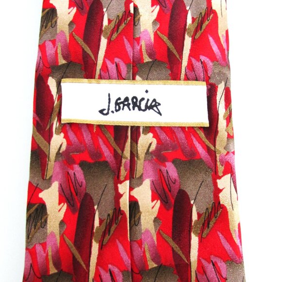 J. Garcia Men's Silk Tie - Picture 5 of 5